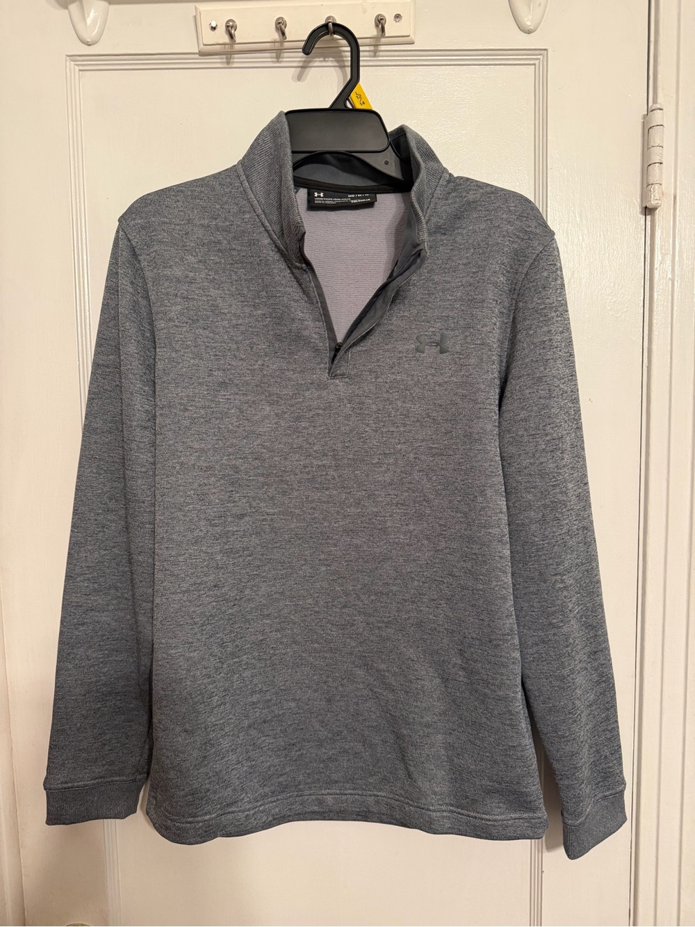 Under Armour Heather Gray 1/4 Zip Pullover